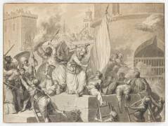 Le siège de Beauvais (Clément-Pierre Marillier) - Muzeo.com