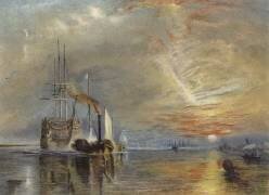 Le vieux Temeraire tiré vers son dernier poste d'amarrage (Joseph Mallord William Turner...) - Muzeo.com