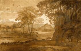 Paysage pastoral (Claude Gellée) - Muzeo.com