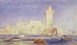Rhodes (Joseph Mallord William Turner) - Muzeo.com