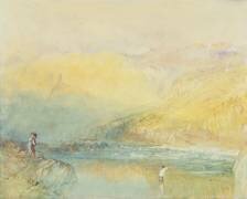 Sur la Moselle, près de Traben Trarabach (Joseph Mallord William Turner) - Muzeo.com