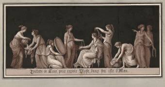 Toilette de Circé (Jean-Jacques Lequeu) - Muzeo.com