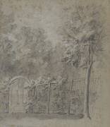 Treillages et bosquets (Jean-Baptiste Oudry) - Muzeo.com