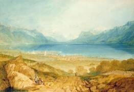 Vevey, Lac Léman (Joseph Mallord William Turner) - Muzeo.com