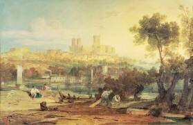 Vue de Lincoln (Joseph Mallord William Turner) - Muzeo.com