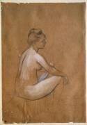 Baigneuse assise (Auguste Renoir) - Muzeo.com