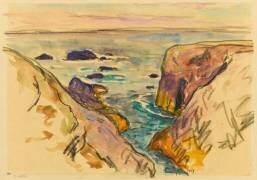 Belle-Ile-en-Mer, côte sauvage (Maxime Maufra) - Muzeo.com