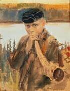 Berger de Paanajärvi (Akseli Gallen-Kallela) - Muzeo.com