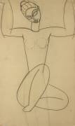 Caryatide assise (Amedeo Modigliani) - Muzeo.com