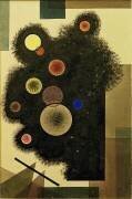Cercles en noir (Wassily Kandinsky) - Muzeo.com