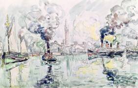 Cherbourg (Paul Signac) - Muzeo.com