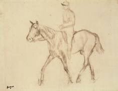 Cheval et Jockey (Edgar Degas) - Muzeo.com