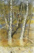 Crue printanière (Carl Larsson) - Muzeo.com