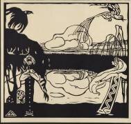 Deux oiseaux (Wassily Kandinsky) - Muzeo.com