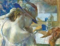 Devant le miroir (Edgar Degas) - Muzeo.com
