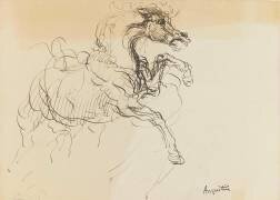 Etude de cheval (Louis Anquetin) - Muzeo.com