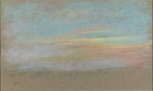 Etude de ciel (Edgar Degas) - Muzeo.com
