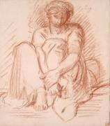 Etude pour les filles de Thespius (Gustave Moreau) - Muzeo.com