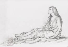 Etude pour Madeleine (Gustave Moreau) - Muzeo.com