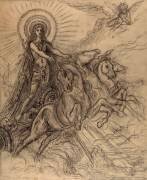 Etude pour Phébus (Gustave Moreau) - Muzeo.com