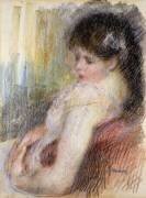 Femme assise (Auguste Renoir) - Muzeo.com