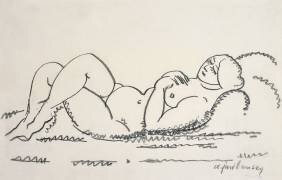 Femme nue (Alexej von Jawlensky) - Muzeo.com