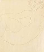 Femme Nue Accoudee (Amedeo Modigliani) - Muzeo.com