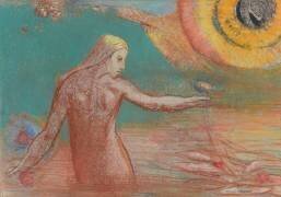 Fleur de sang (Odilon Redon) - Muzeo.com