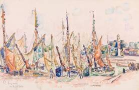 La Rochelle : Bateaux (Paul Signac) - Muzeo.com
