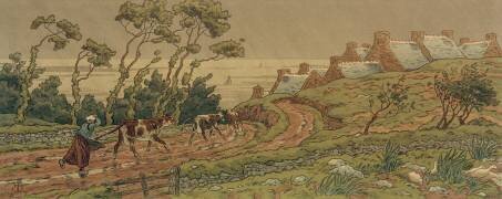 L'averse (Henri Rivière) - Muzeo.com