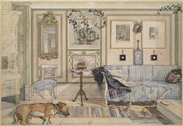 Le coin tranquille (Carl Larsson) - Muzeo.com