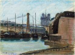 Le pont d'Austerlitz (Armand Guillaumin) - Muzeo.com