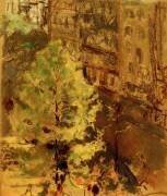 Le square Berlioz (Edouard Vuillard) - Muzeo.com