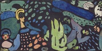 Les enfants rêveurs (Wassily Kandinsky) - Muzeo.com