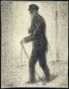 Marcheur (Georges Seurat) - Muzeo.com