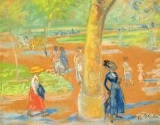 Parc (William James Glackens) - Muzeo.com