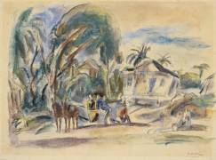 Paysage (Jules Pascin) - Muzeo.com