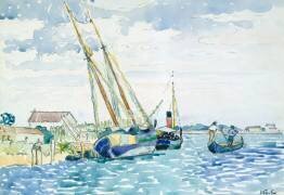 Scène marine (Henri-Edmond Cross) - Muzeo.com