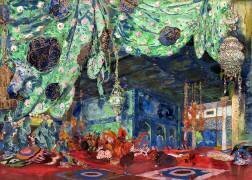 Scénographie pour «Scheherazade» par Rimsky-Korsakov (Léon Bakst) - Muzeo.com