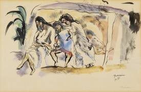 Siesta (Jules Pascin) - Muzeo.com