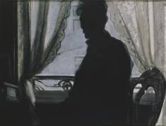 Silhouette de l'artiste (Léon Spilliaert) - Muzeo.com