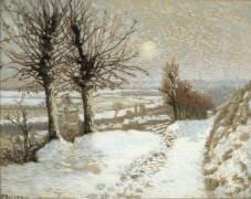 Soleil et neige (Joseph-Félix Bouchor) - Muzeo.com
