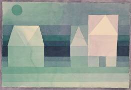 Trois maisons (Paul Klee) - Muzeo.com