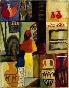 Vendeur de pichets (August Macke) - Muzeo.com