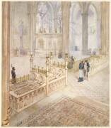 Viollet-Le-Duc par lui-même à l'abbaye de Saint-Denis (Eugène Viollet-Le-Duc) - Muzeo.com