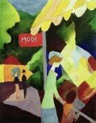 Vitrine de mode (August Macke) - Muzeo.com
