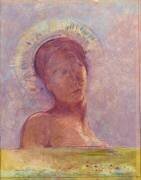 Yeux fermés (Odilon Redon) - Muzeo.com