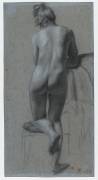 Académie de femme, de dos (Pierre Paul Prud'hon) - Muzeo.com