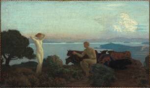 Jugement de Pâris (Emile René Ménard) - Muzeo.com