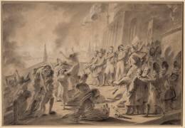 L'incendie de Moscou (Antoine-Jean Gros) - Muzeo.com